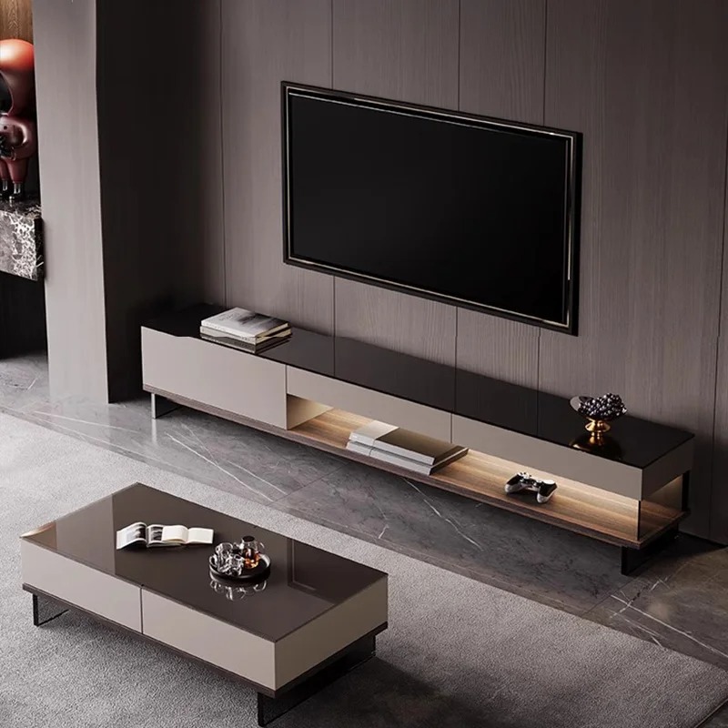 ชั้นวางทีวีทันสมัยสำหรับห้องนั - Office Furniture Services บทวิจารณ์และราคา