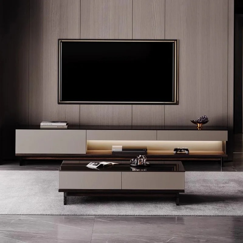 ชั้นวางทีวีทันสมัยสำหรับห้องนั - Office Furniture Services บทวิจารณ์และราคา