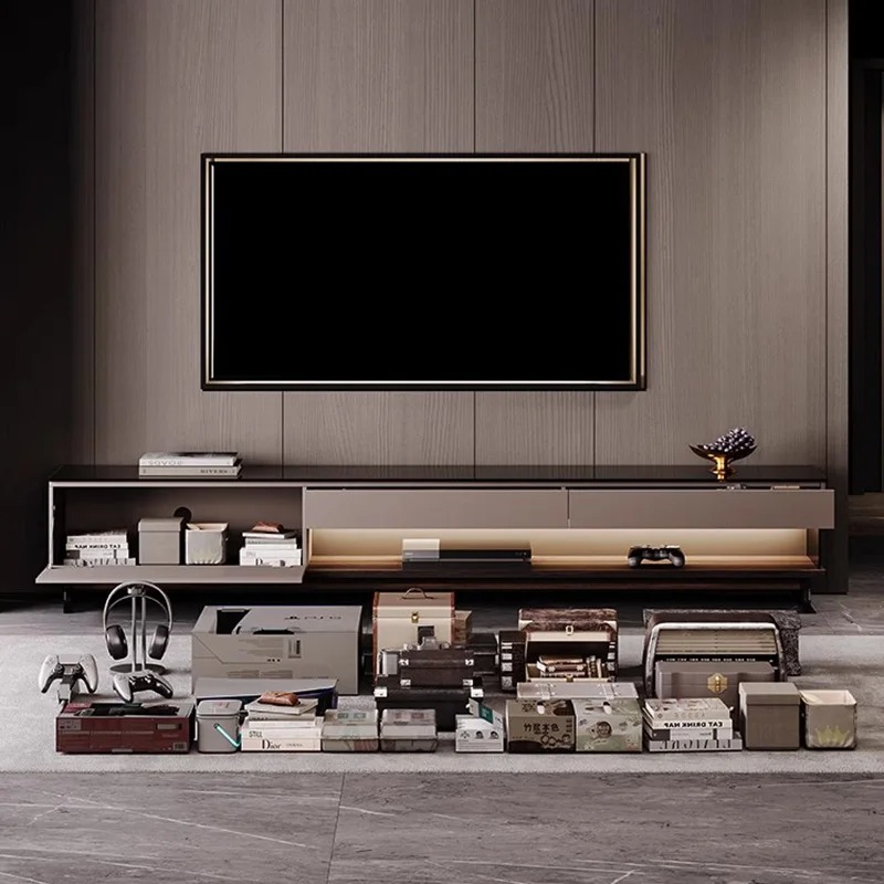 ชั้นวางทีวีทันสมัยสำหรับห้องนั - Office Furniture Services บทวิจารณ์และราคา