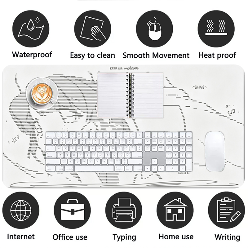 แผ่นรองเมาส์หนังลายการ์ตูนอนิเ - Office Furniture China บทวิจารณ์และราคา
